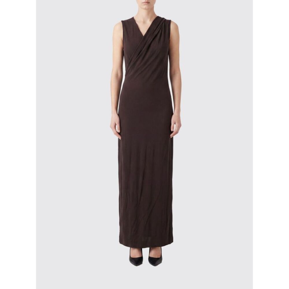 Semicouture Dress Woman Brown